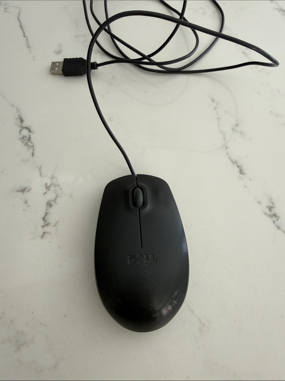 Dell Wired USB Optical Mouse - Black